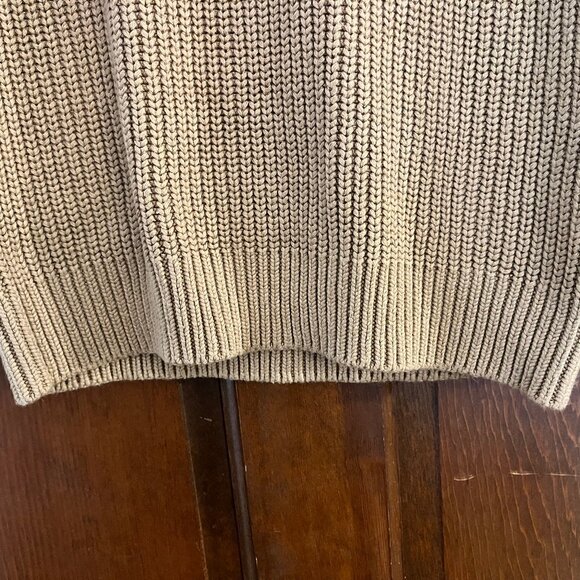 Michael Kors Dark Camel Sleeveless Turtleneck Sweater Size L, NWT - Picture 4 of 9